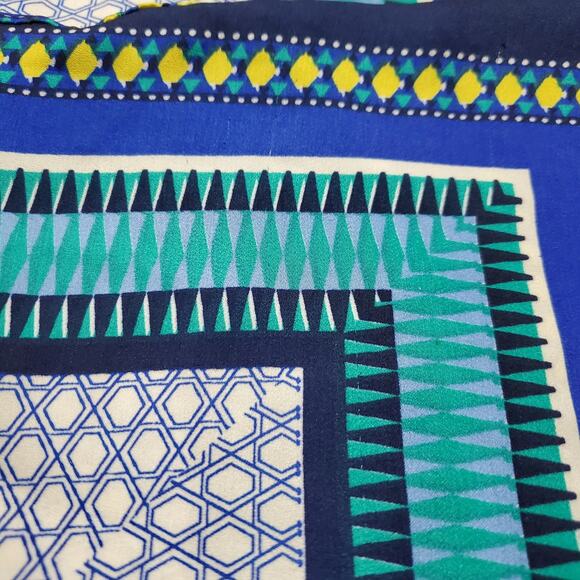 Brixon Ivy Fallon Mixed Geometric Print Sleeveless Blouse Size XL - Picture 6 of 6